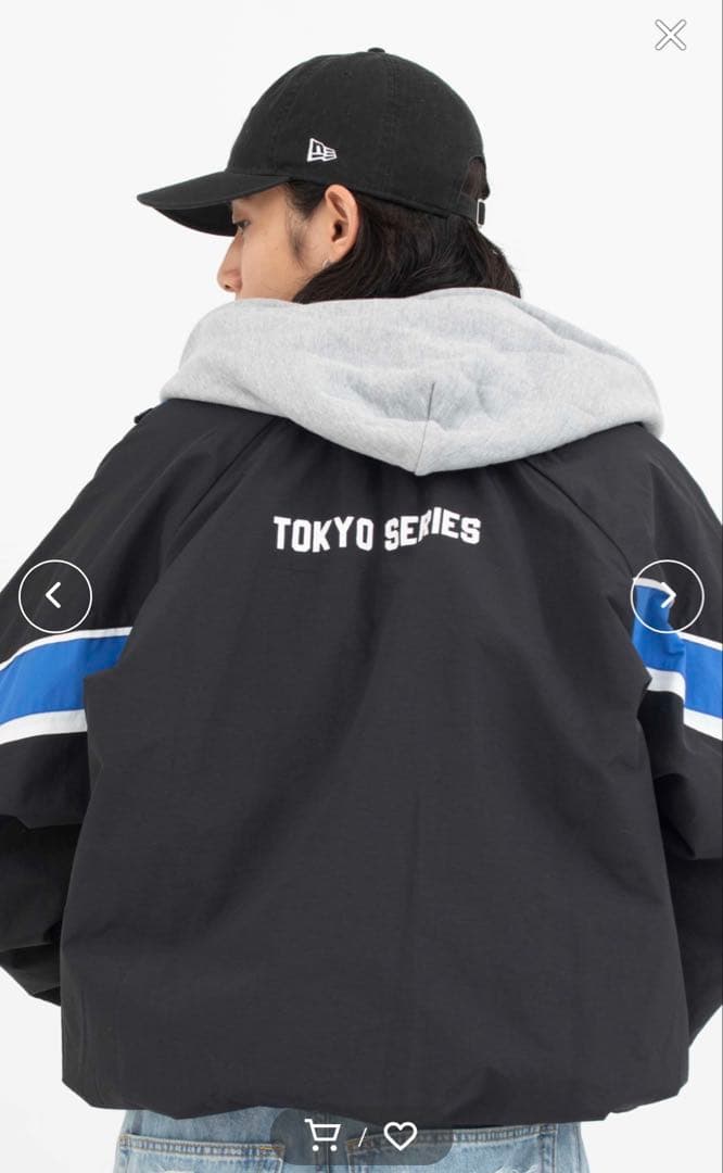 カブス ドジャース momo 着用 TOKYO SERIES ナイロンジャケット - メルカリ