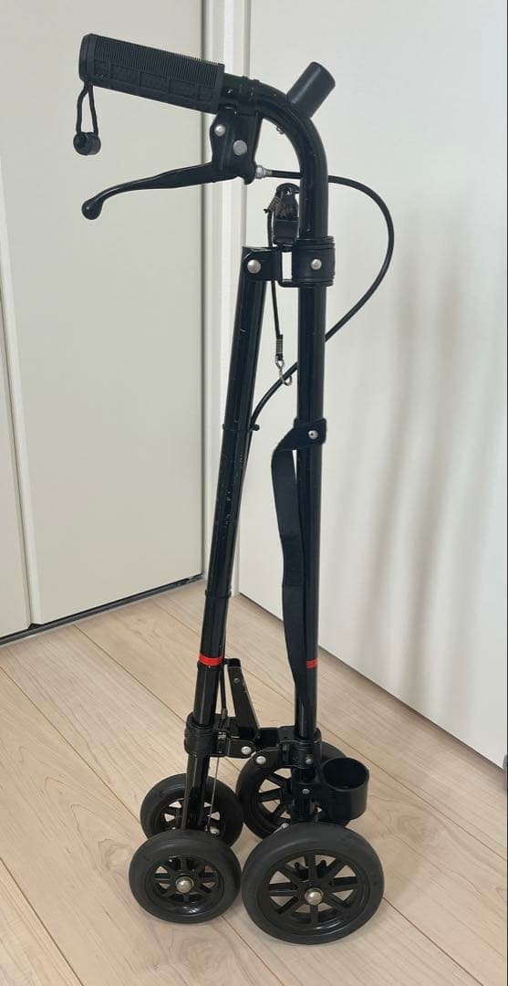 バイコロ技研 ローラーステッカー ローラー杖 歩行補助 杖車輪 H76cm