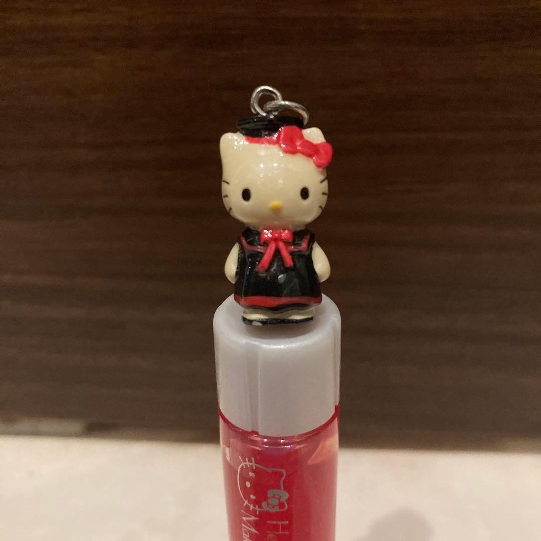 レトロ《2002年 ハローキティ リップグロス》当時物 コスメ☆レッド