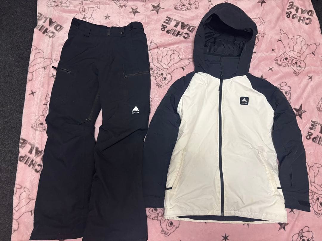 BURTON キッズウェア上下セット　ガールズ　女の子　Ｌサイズ BURTON（バートン） ベースレイヤー キッズ 上下セット 25-26 Burton
