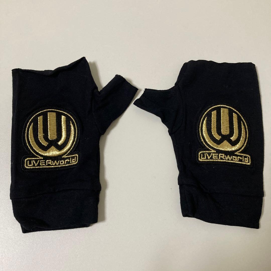 UVERworld グローブ(ゴールド) - メルカリ