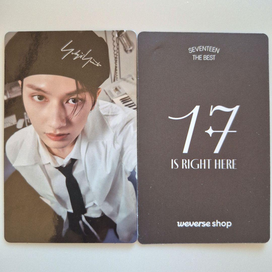 SEVENTEEN 17 RIGHT HERE ジュン トレカ Weverse - メルカリ
