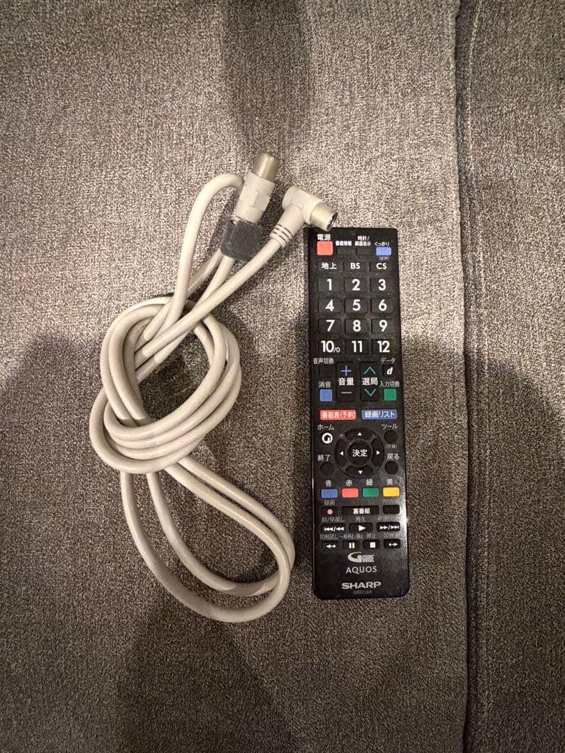 極美品】SHARP AQUOS LC-24K40 24型 外付けHDD対応 - メルカリ