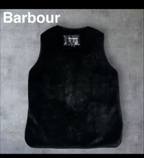 Barbour バブアー ファーベスト ライナー ブラック 36 ユニセックス Barbour（バブアー） ライナーベスト WARM PILE WAISTCOAT/ZIP-IN