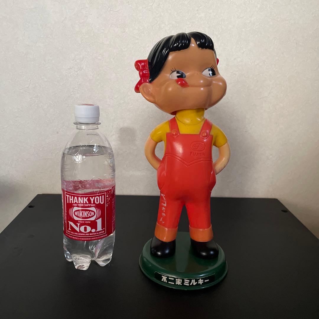 不二家 ペコちゃん 首振り人形 非売品 昭和 レトロ - メルカリ