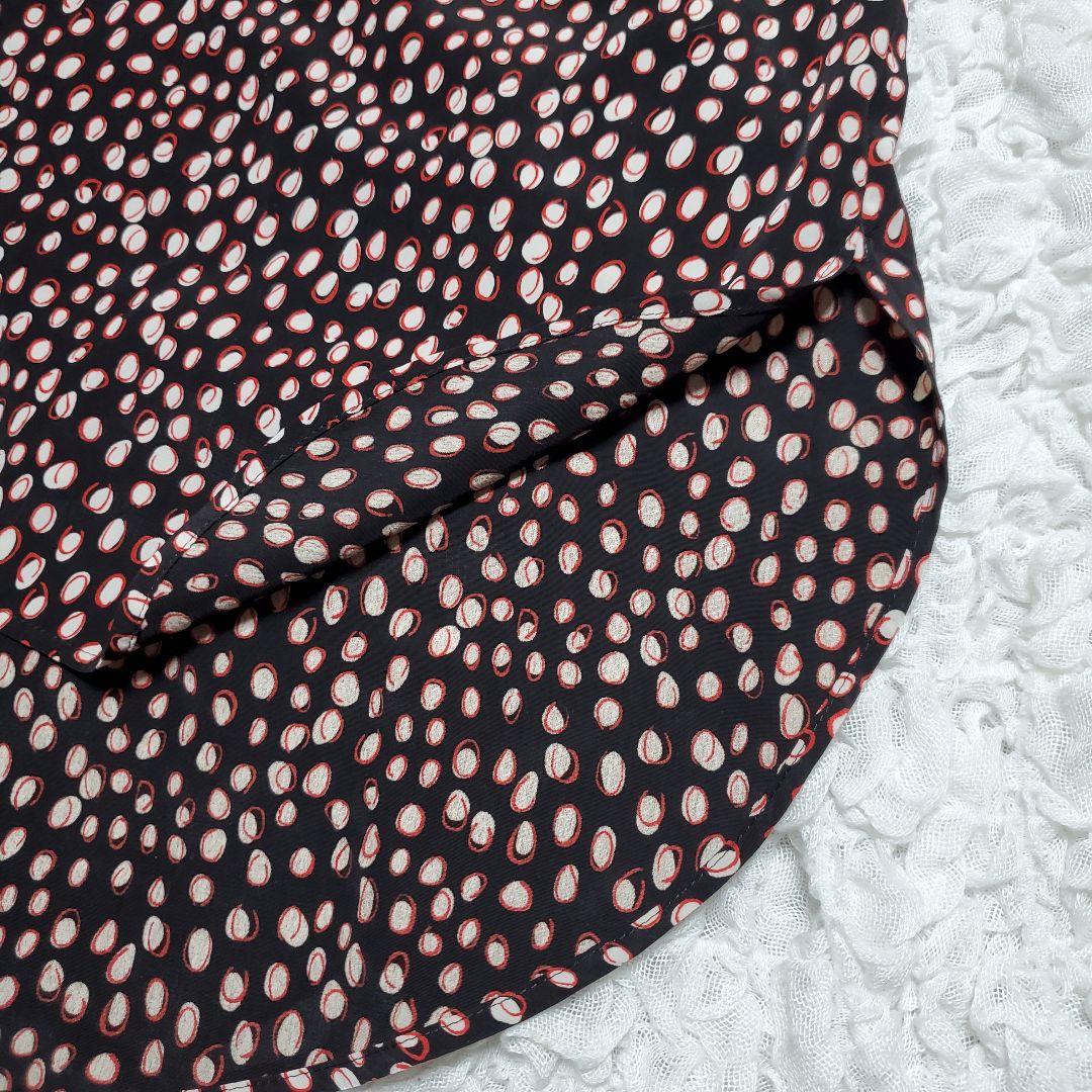 soeju レオパード柄 ボウタイ ブラウス 手洗い可 - メルカリ