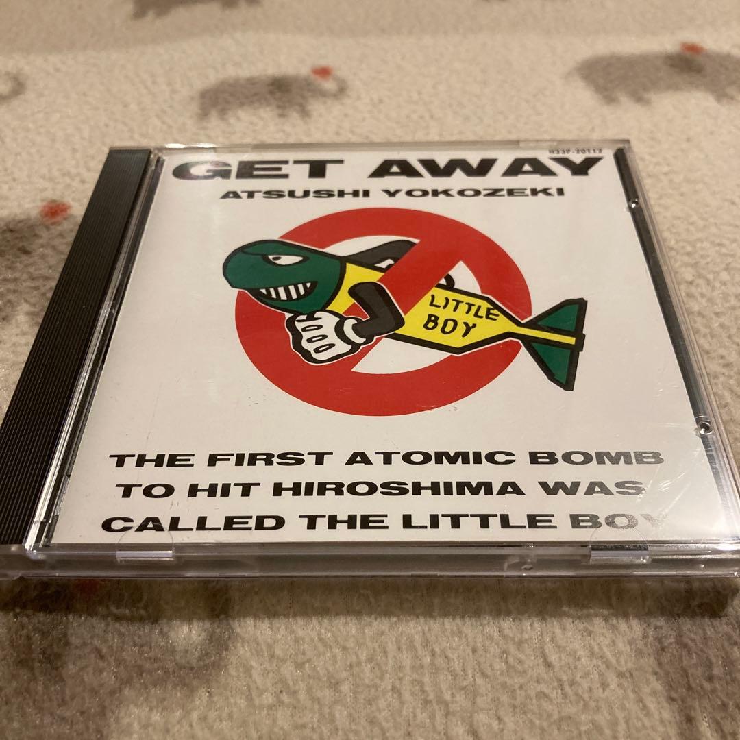 CD 横関 敦 / Get Away CD 横関 敦 / Get Away Amazon.co.jp: [おまけCL付] GET AWAY