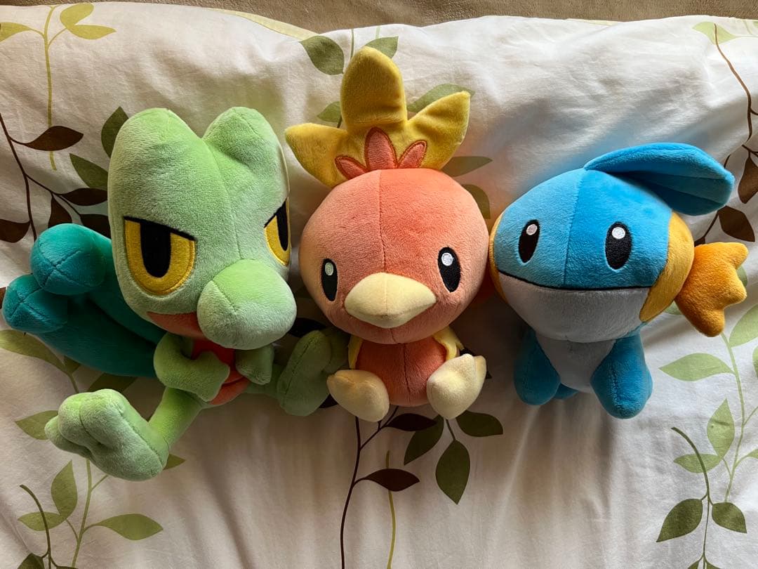 ポケモン キモリ アチャモ ミズゴロウ ぬいぐるみ - メルカリ