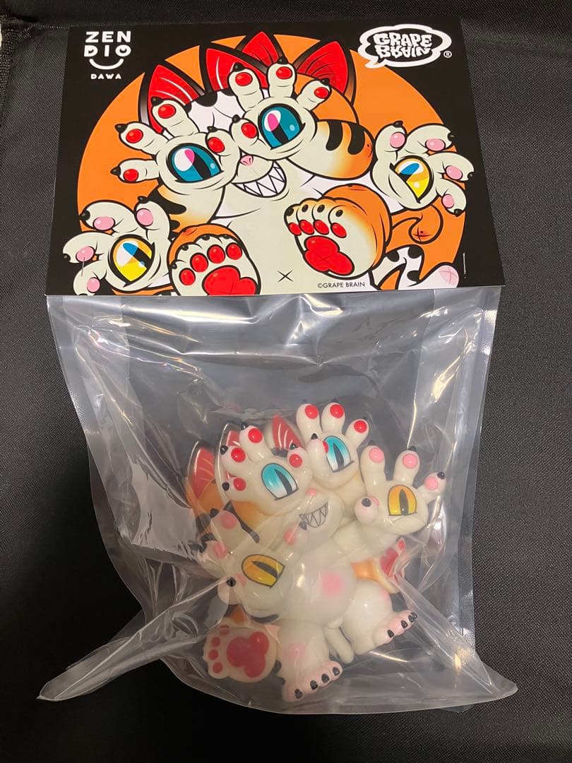 WF GRAPE BRAIN ONIGIRI COMBO ジゴクネコおにぎり 新品 GRAPE BRAIN ジゴクネコおにぎり コンボ ソフビ フィギュア 新品