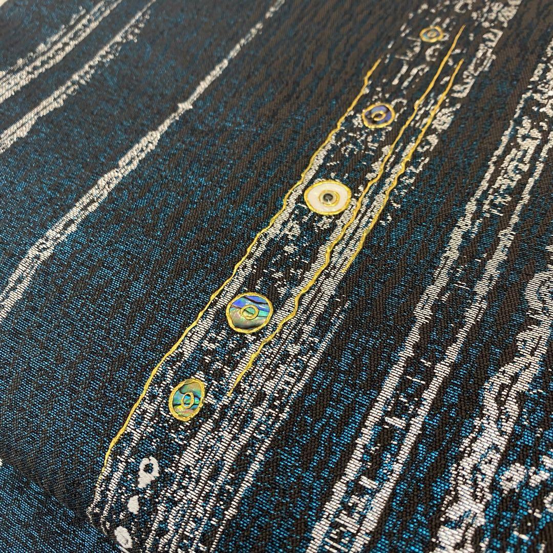 ⭐︎O0580 新品お仕立て上がり 藤本隆司 作 ブラックダイヤモンド 正絹