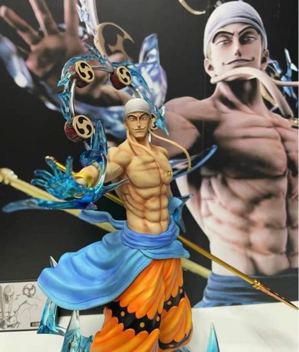 ワンピース 雷神エネル フィギュア ガレージキット - メルカリ