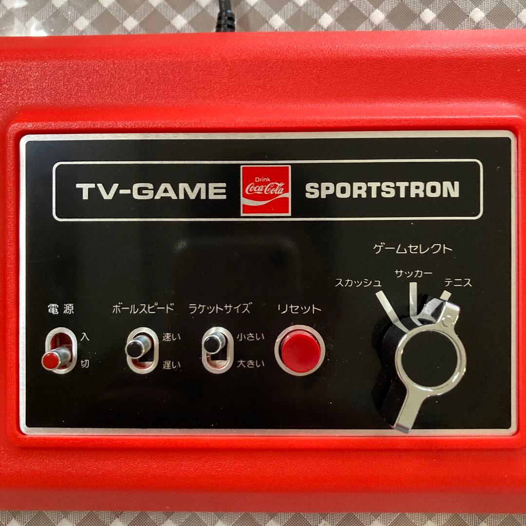 非売品 昭和レトロ テレビゲーム】 コカコーラ懸賞 スポーツトロン