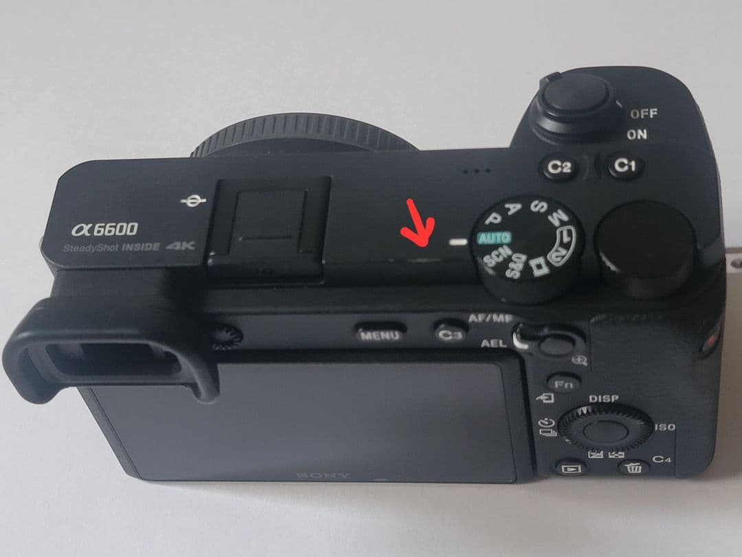 SONY α6600 ゲージ付