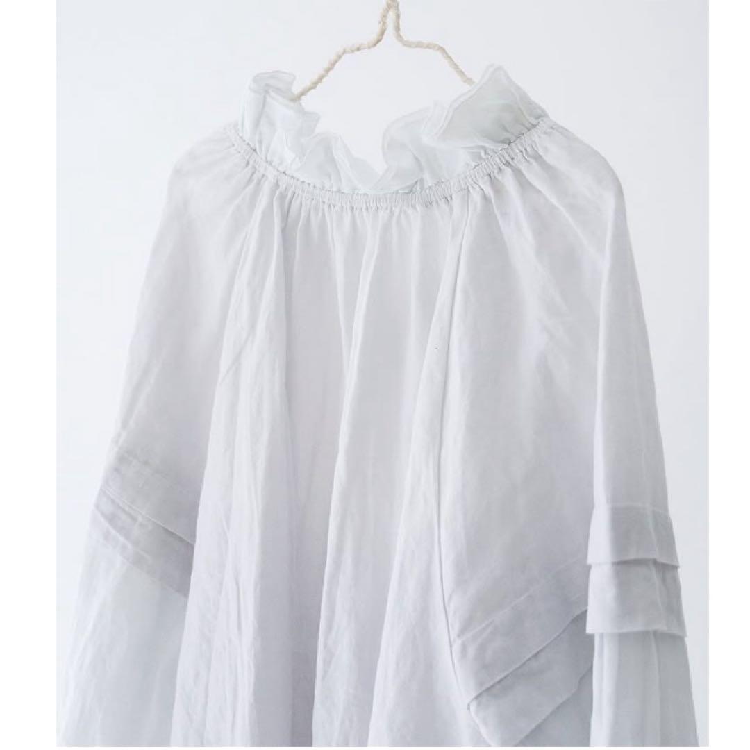 2025 ネストローブ リネンラミーフリル2wayブラウス fofofofa - メルカリ