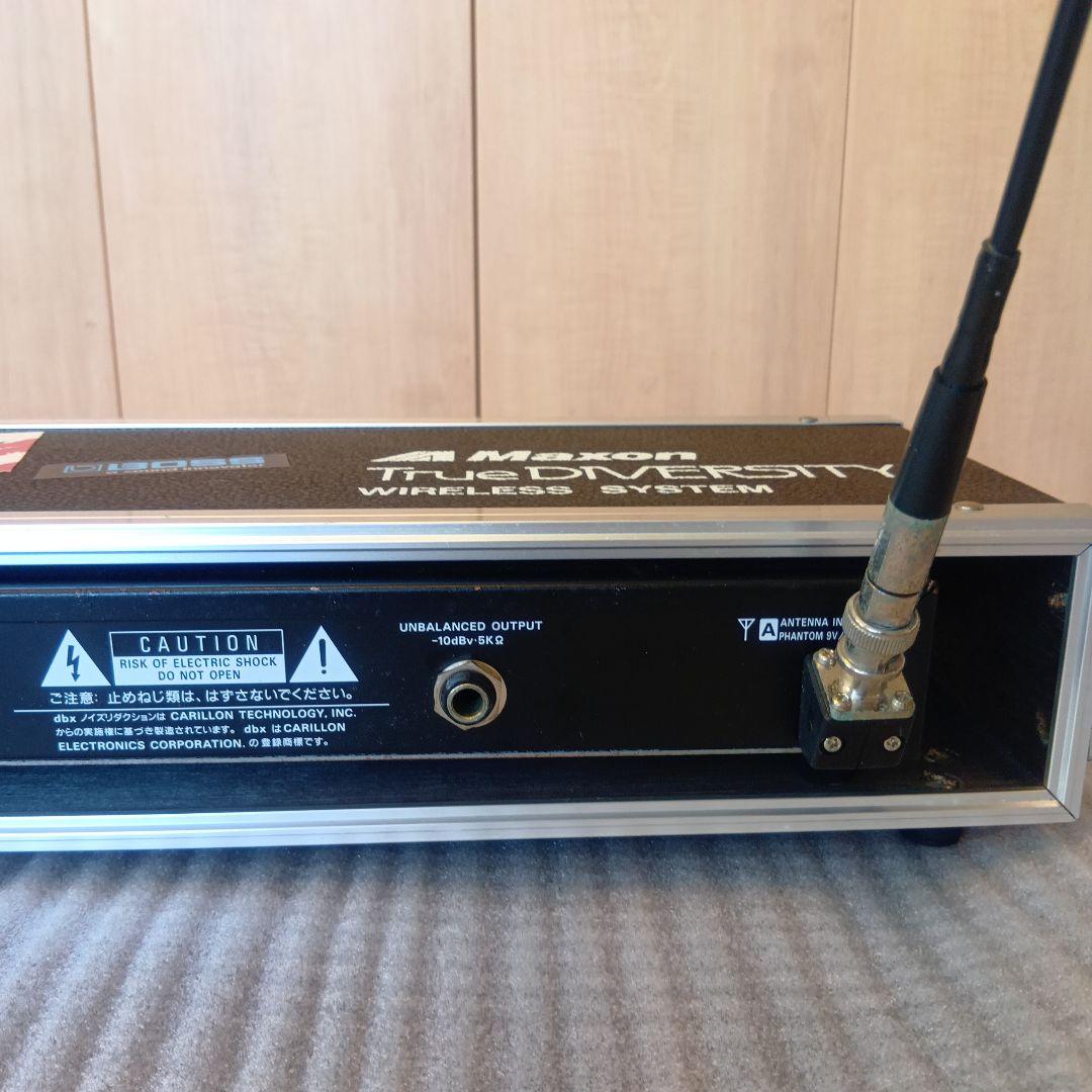 Maxon ワイヤレスシステム MS800 ギター用 純正ラックケース付き!!