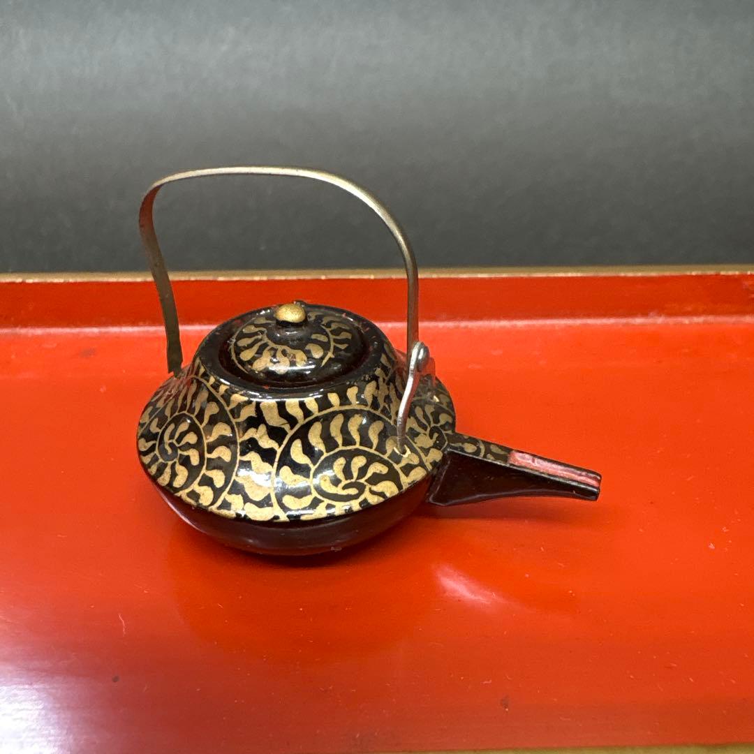 戦前 雛道具 お屠蘇重箱揃 - メルカリ