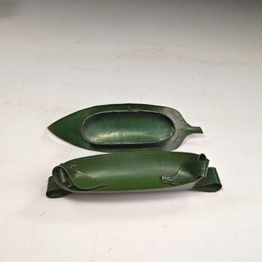 イ998 香合『中川正斉』『乾漆 竹笹かたつむり 香合 共箱』漆塗 茶道具