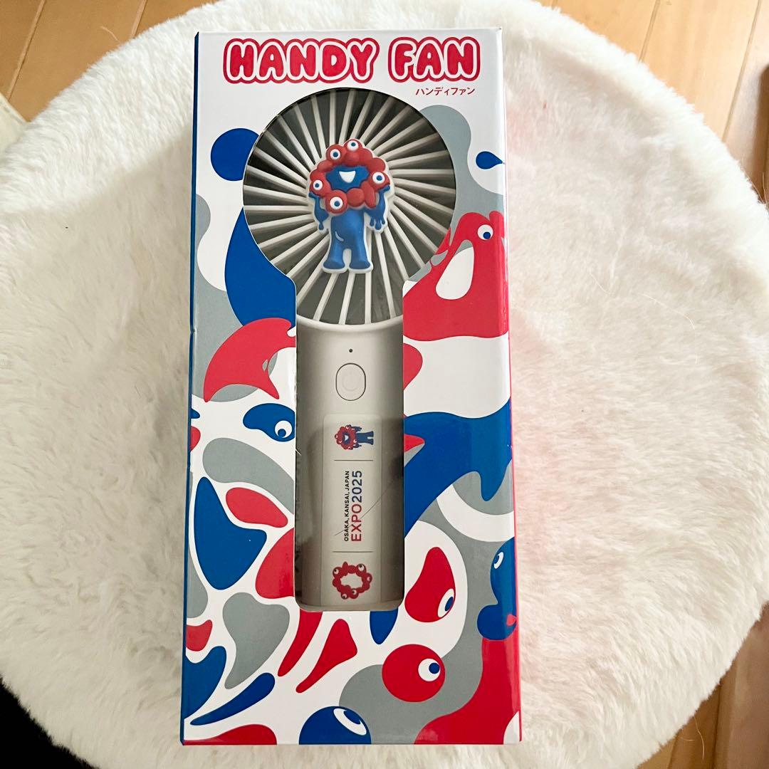 新品・未使用】大阪万博 ミャクミャク ハンディファン ホワイト - メルカリ