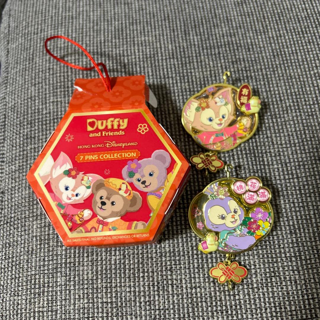 香港ディズニー 旧正月 2026 ピンバッジ リーナベル ステラルー - メルカリ