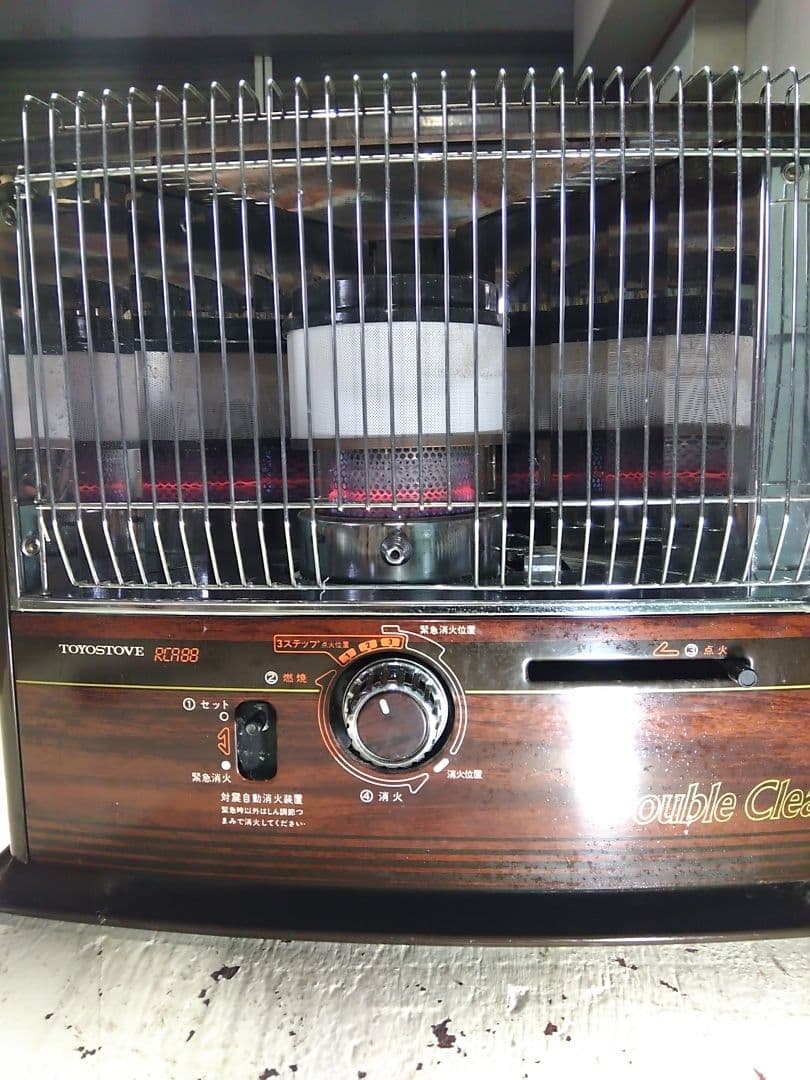 トヨトミ トヨストーブ RCA-88形 開放式石油ストーブ しん式 放射形