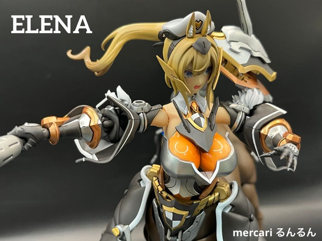 メガミデバイス アルカナディア エレーナ塗装完成品プラモデル - メルカリ