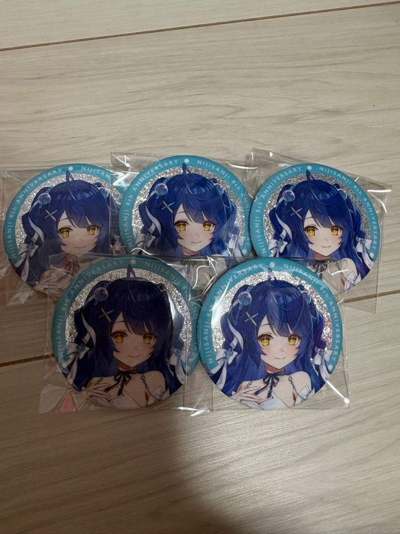 天宮こころ 8周年 Anniversary 缶バッジ 5個セット - メルカリ