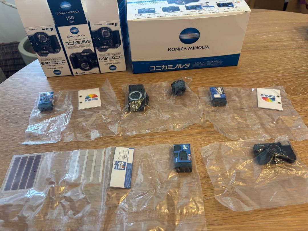 コニカミノルタ ミニチュアコレクション 全4種フルコンプセット 5