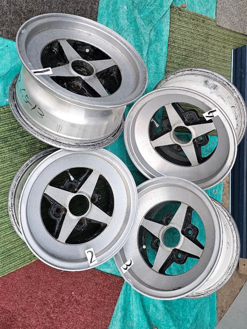 深リム WORK Equipホイール13インチ6.5j+12 7.5j+8