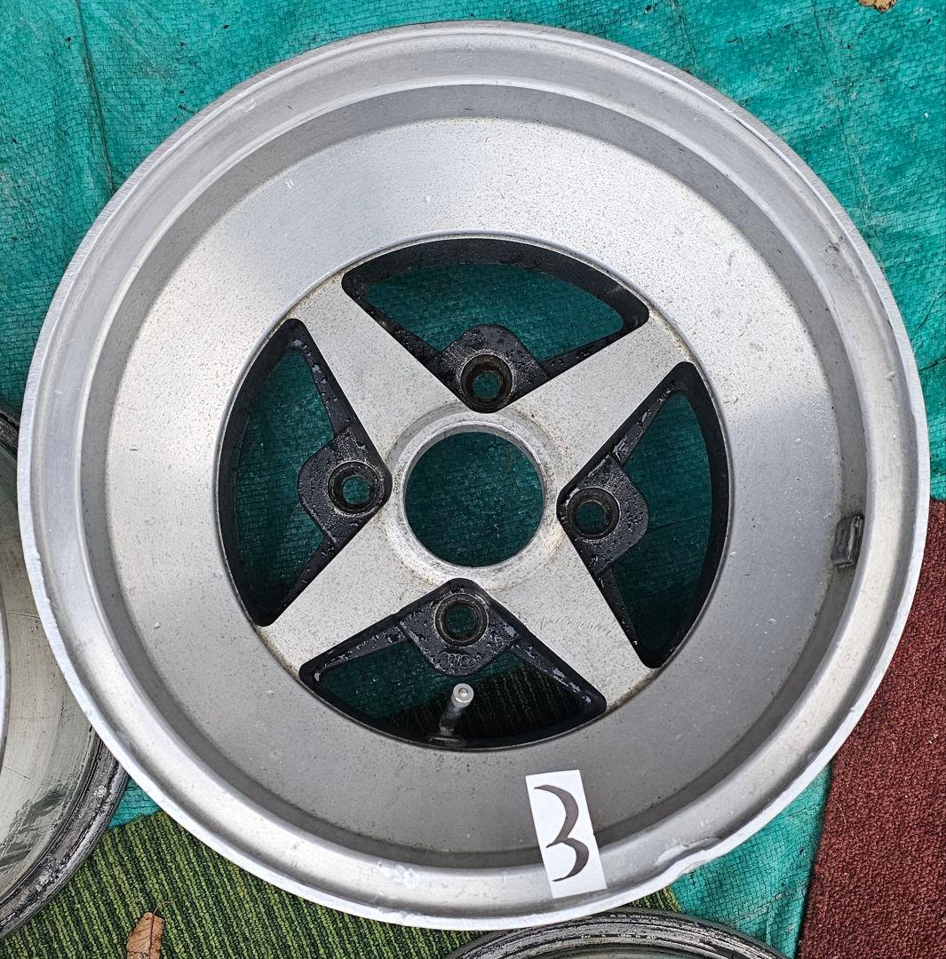 深リム WORK Equipホイール13インチ6.5j+12 7.5j+8