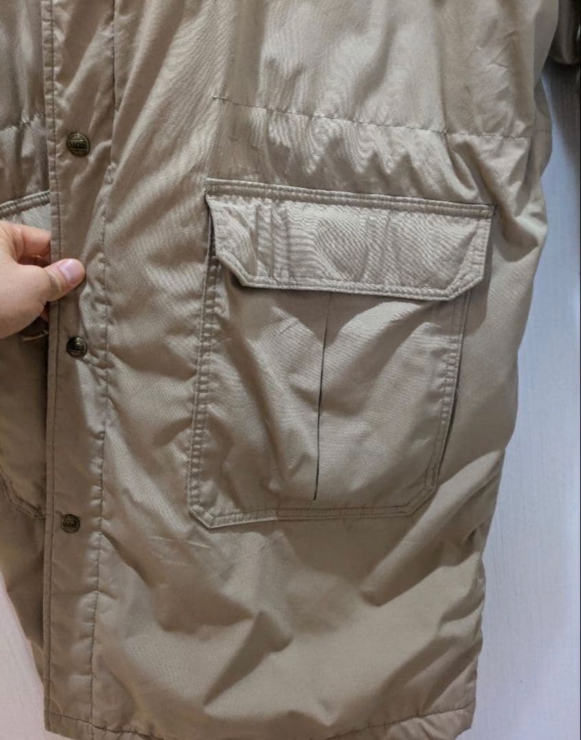 ア*ロ様 80s USA製（XL美品）　L.L.Bean ベージュ ストームコー