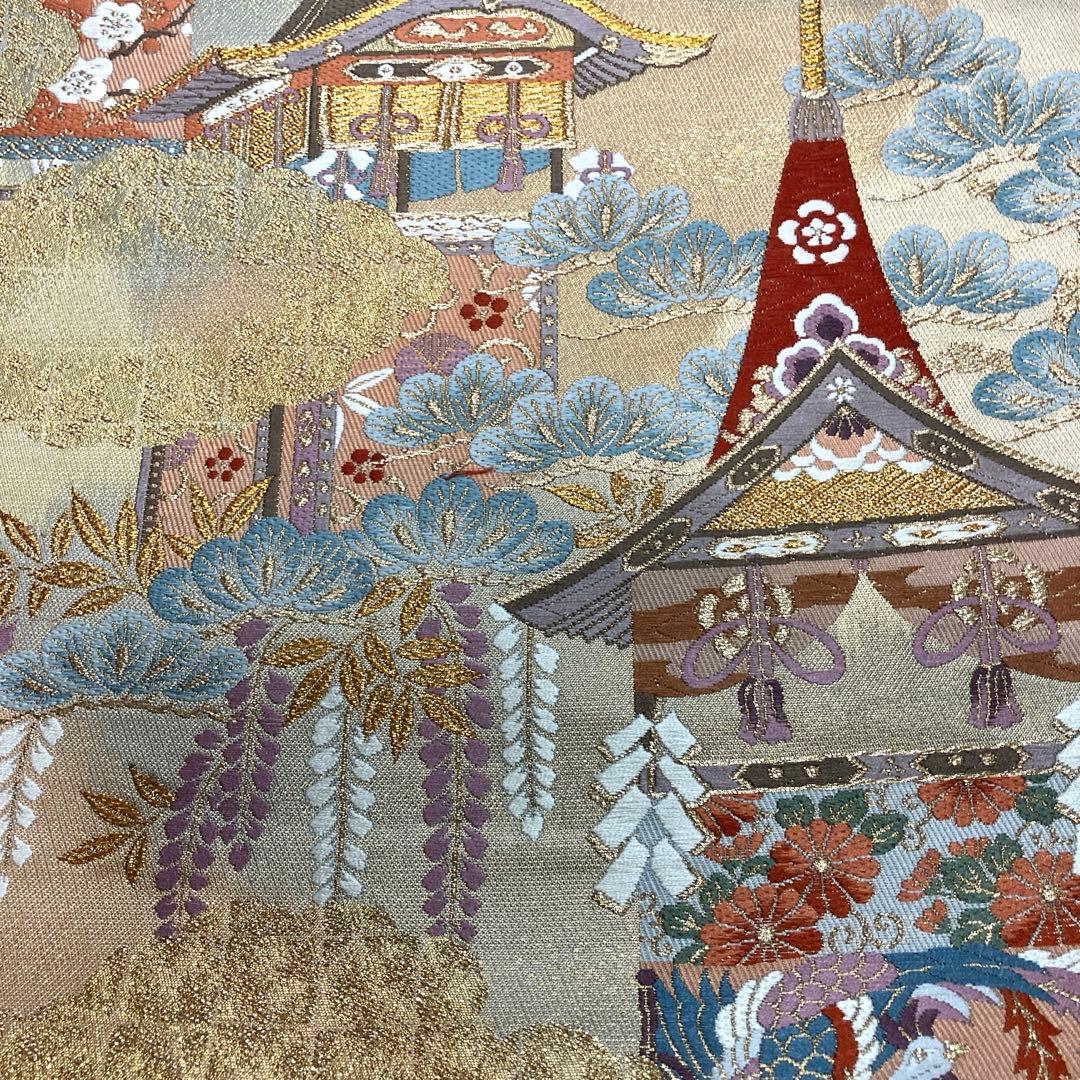 3点！創作集団「彩」刺繍訪問着&九百本金錦袋帯&新品帯締め - メルカリ