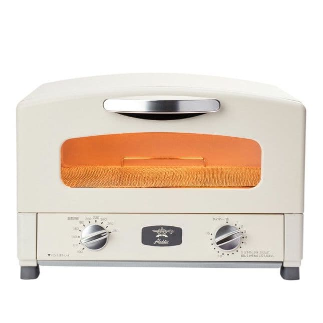新品未開封 Aladdin グラファイトトースター 白 AET-GS13C(W) 日本エー・アイ・シー Aladdin グラファイトトースター 2枚焼き AET