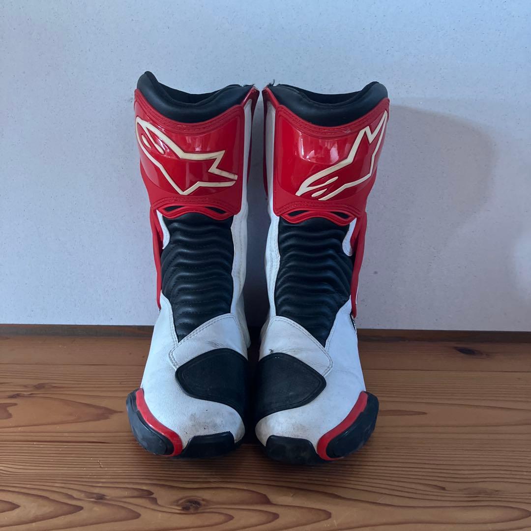 Alpinestars バイクブーツ 26.5cm 赤白黒