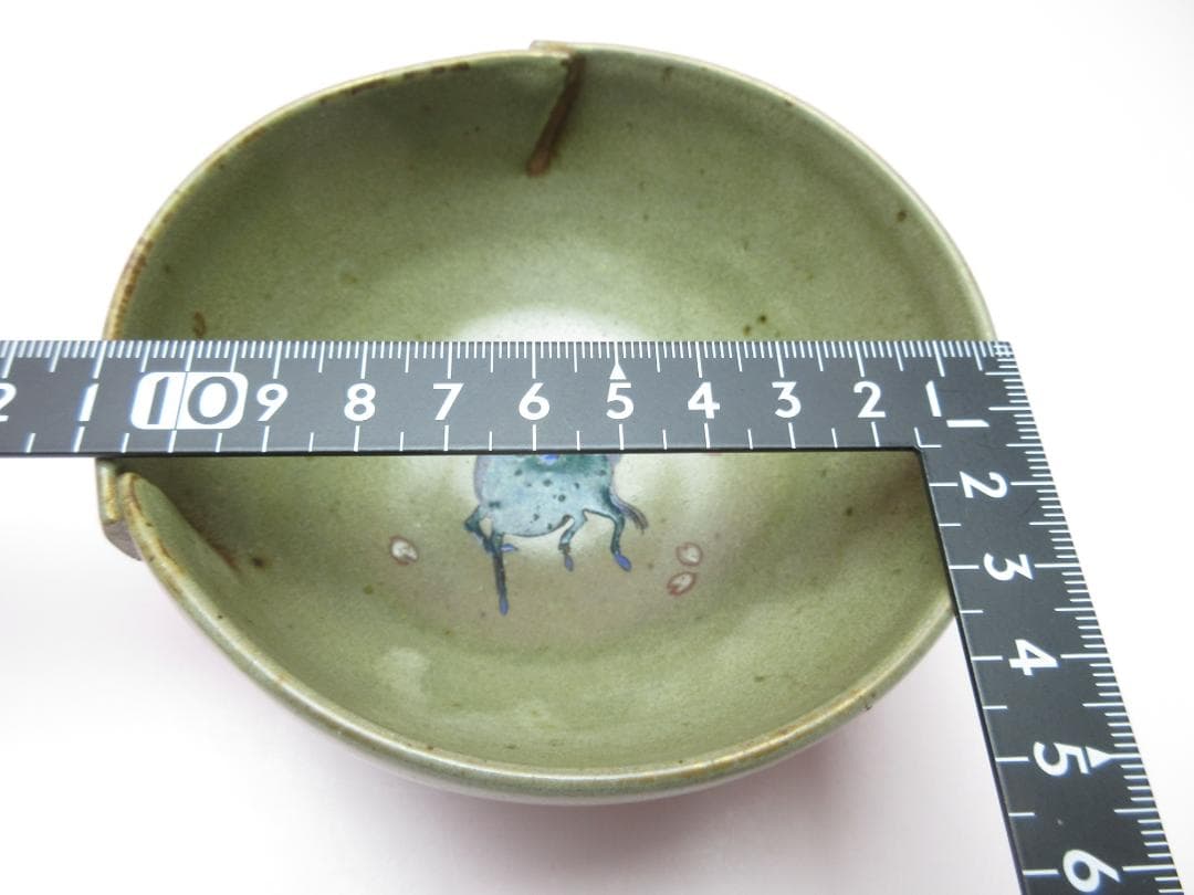 専用 仁清 銘 馬紋 古い 茶碗 TN 104 70816