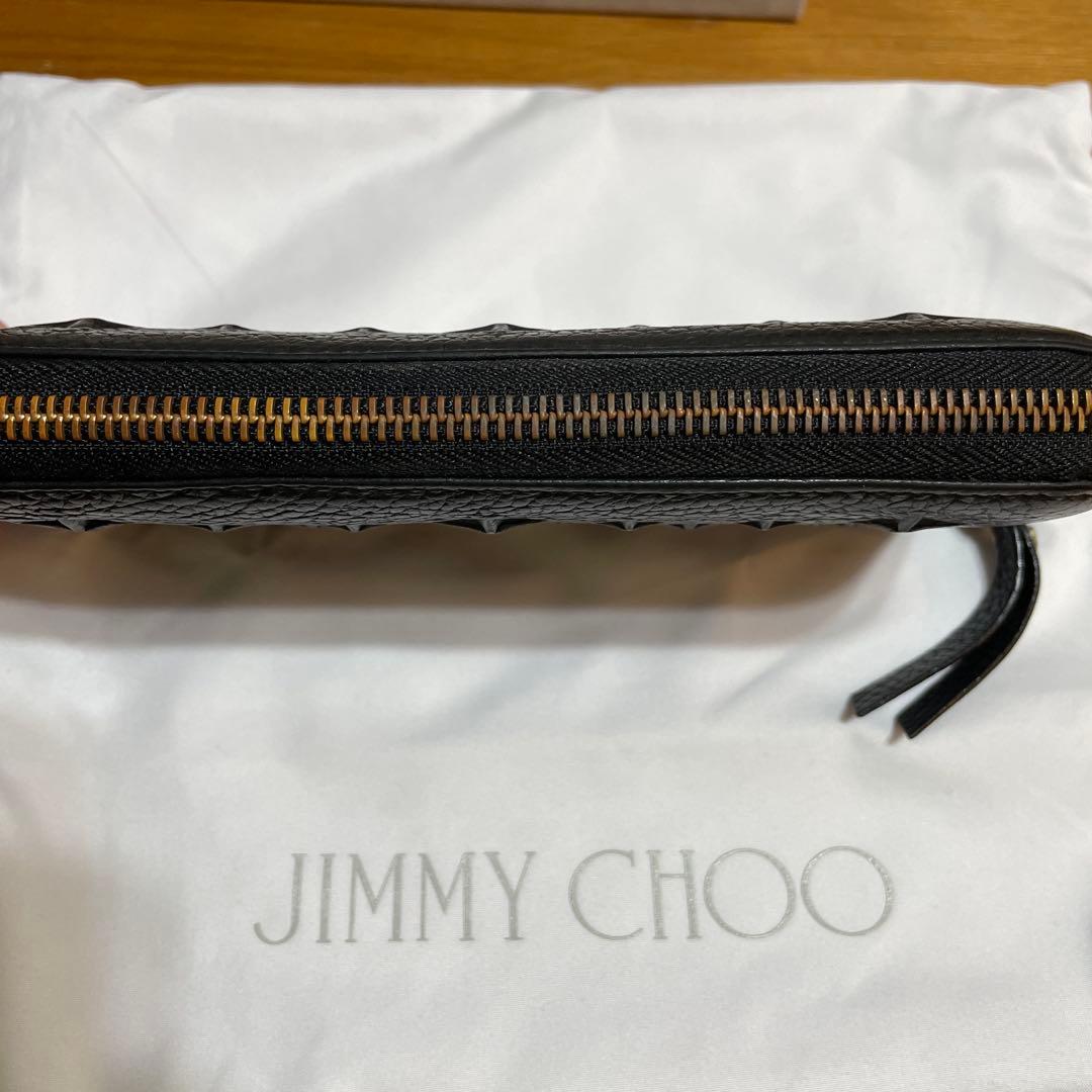 JIMMY CHOO ブラック 長財布 星型エンボス - メルカリ