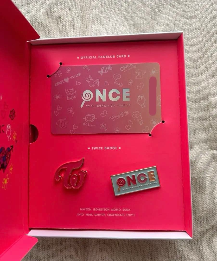 TWICE ファンクラブ ONCE JAPAN 新規入会特典セット - メルカリ