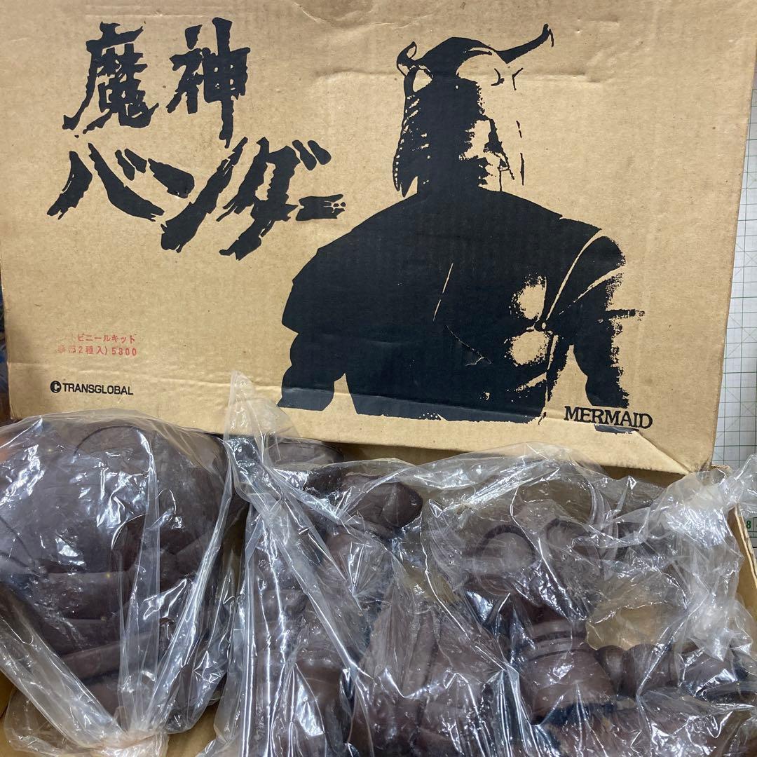 1990年マーミット製 魔神バンダー ソフビ ガレージキット全高約40cm首2