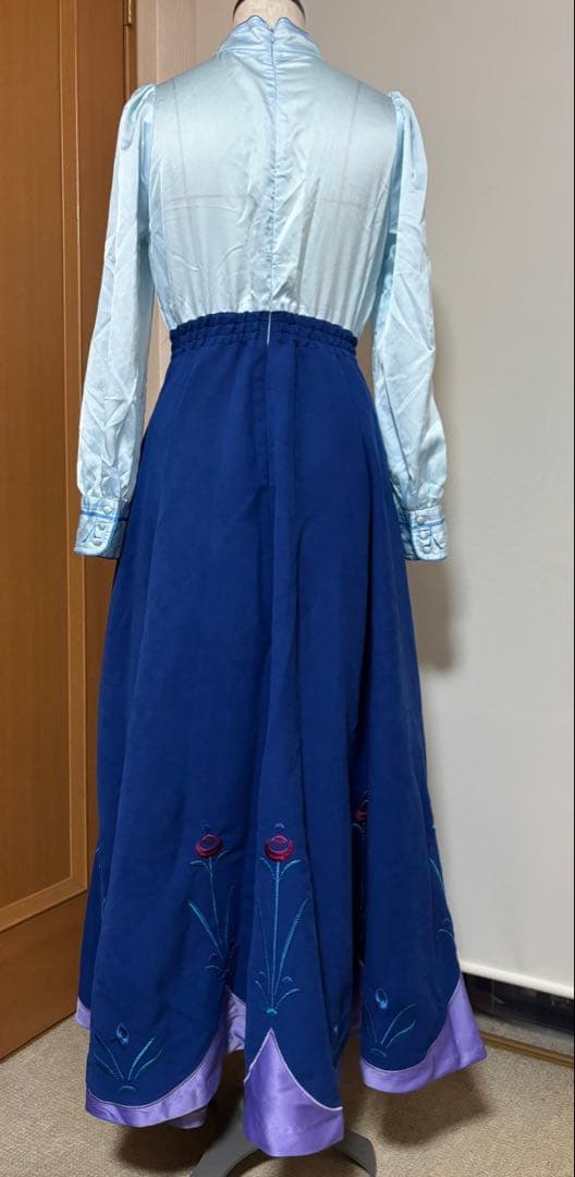 シークレットハニー ディズニー アナ雪 雪山 ドレス＆ケープ帽子手袋