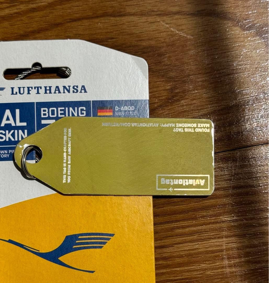 LH ルフトハンザ 航空 Aviationtag B707-430 - メルカリ