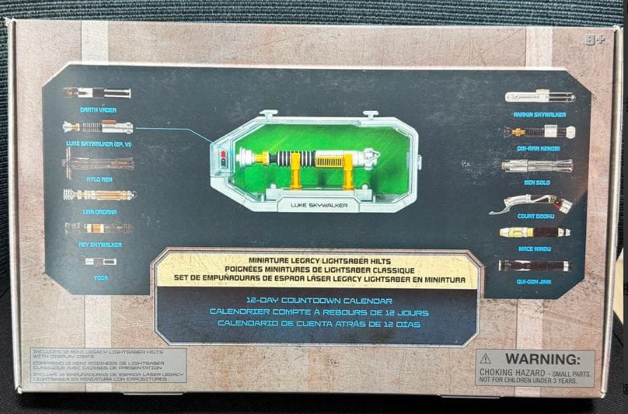 海外限定】レガシー ライトセーバー ヒルツ カウントダウンカレンダー