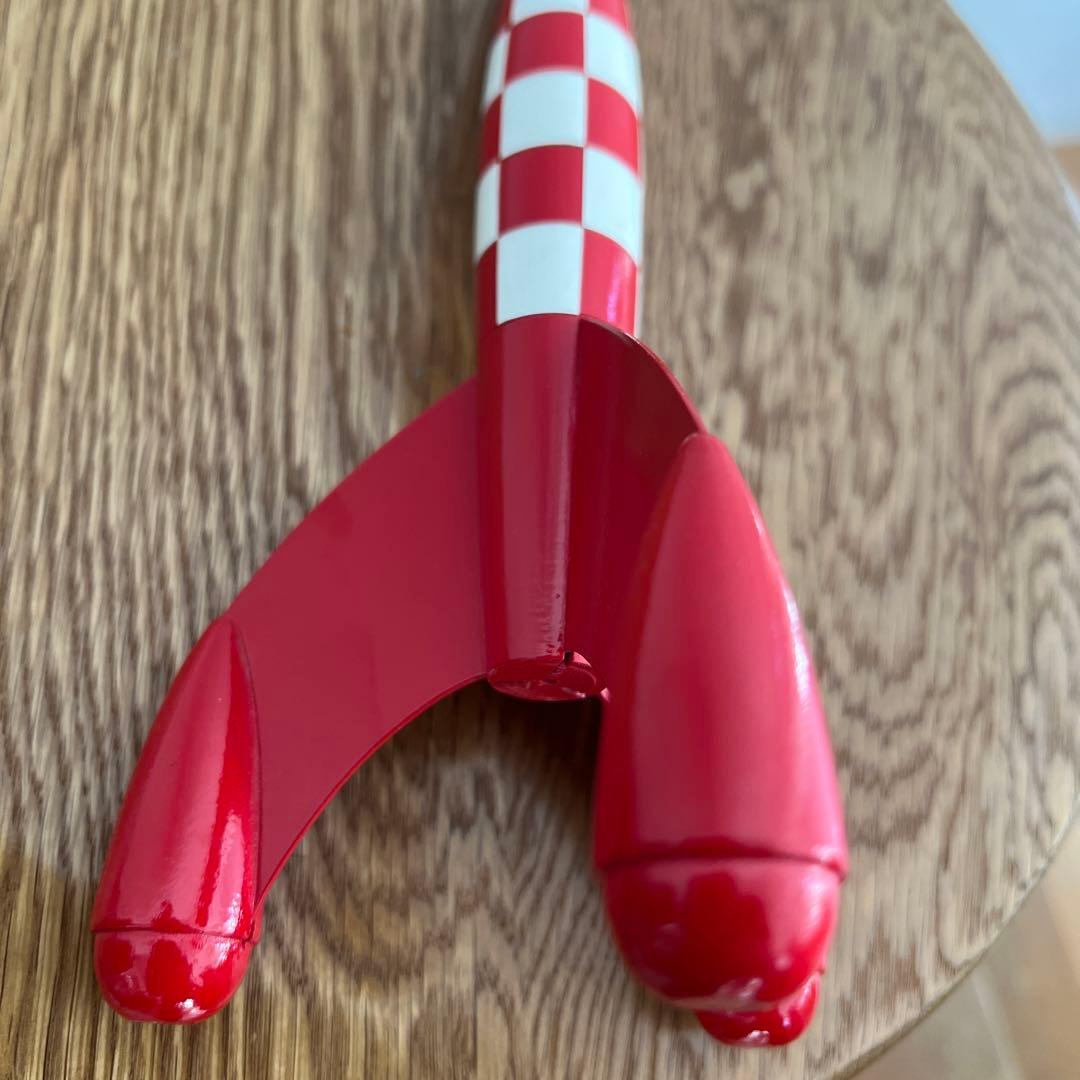 21日までクリスマスセール！タンタンの冒険 タンタンロケット オブジェ