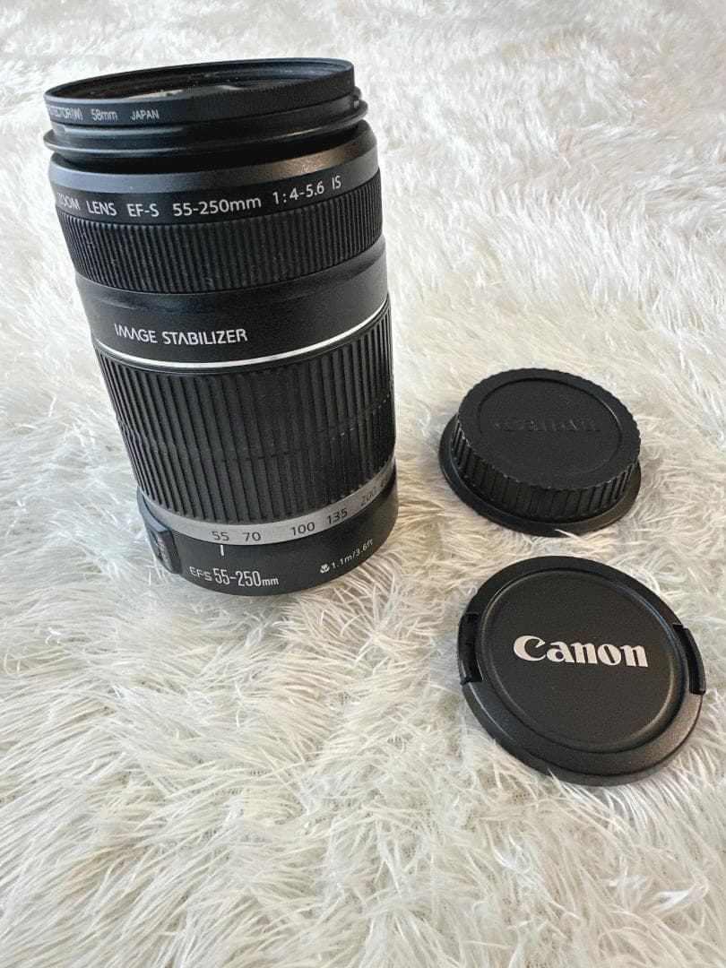 Canon EF-S 55-250mm IS 望遠レンズ 手ぶれ補正 Canon EF-S 55-250mm F4-5 6 IS 手振れ補正 望遠｜Yahoo!フリマ（旧
