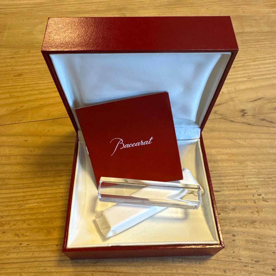 Baccarat クリスタル 箸置き2個セット　未使用品 楽天市場】バカラ Baccarat 箸置き ペア スウィング チョップ