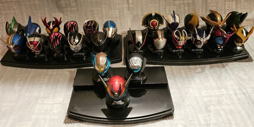 仮面ライダー　マスクコレクション マスクコレクション | ライダーマスコレ トップページ