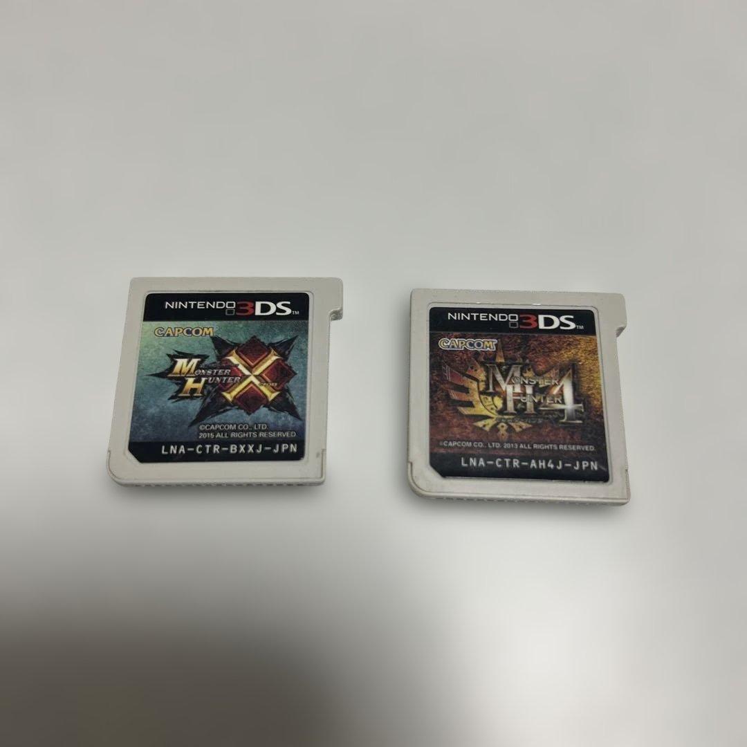 Nintendo3DS モンスターハンターX&4G カセット - メルカリ