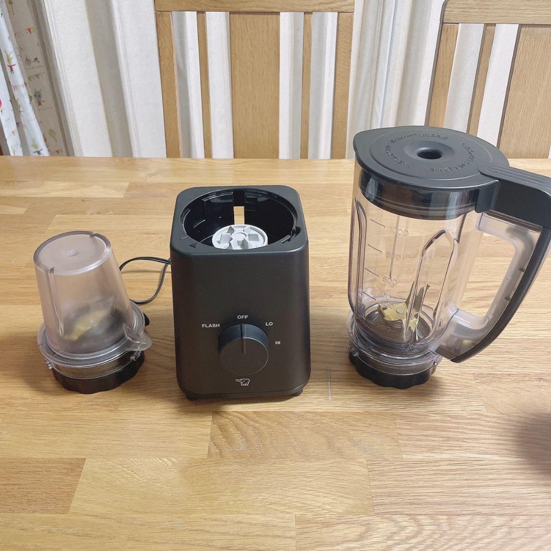 象印 ミル付きブレンダー 125W 1000ml パナソニックフードプロセッサー PanasonicのフードプロセッサーMK-K81をレビュー！あらゆる料理の