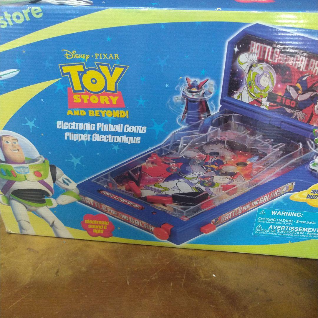 ディズニー 玩具 トイストーリー バズライトイヤー 卓上ピンボール
