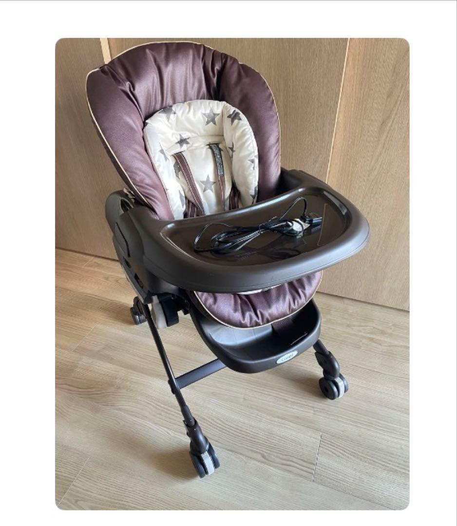 ネムリラ4キャス AT コンビ オートスウィング機能付き 電動 - メルカリ