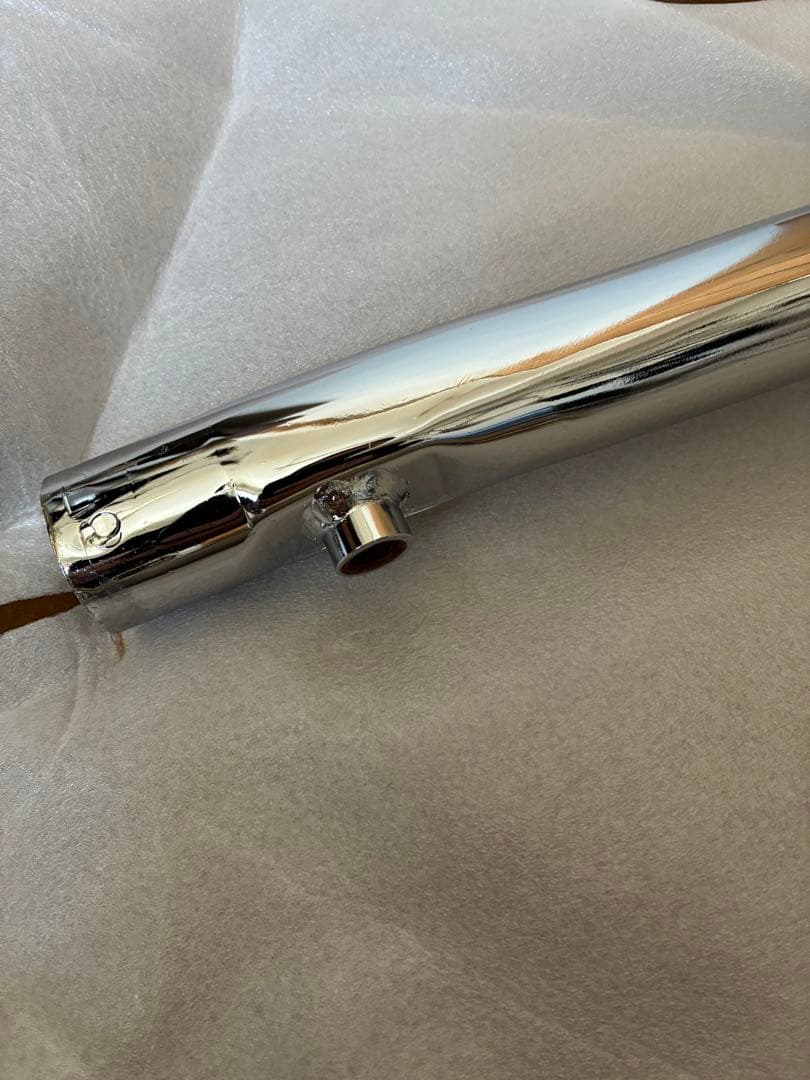 大和ステンレス マフラー 中音 新品エキパイ付 エストレヤ 250TR