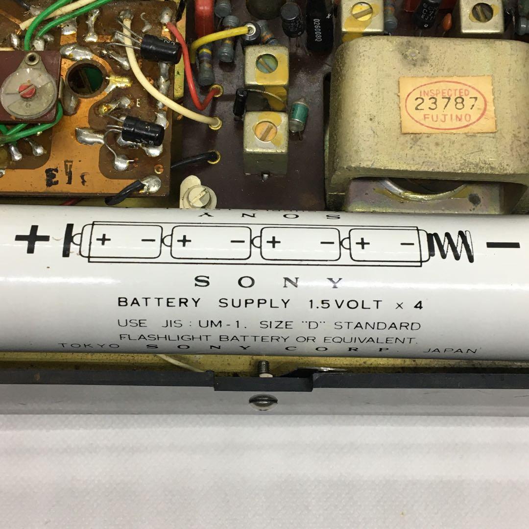 動作品】希少 難ありSONY TR-812 MW/SWラジオ 昭和レトロ - メルカリ